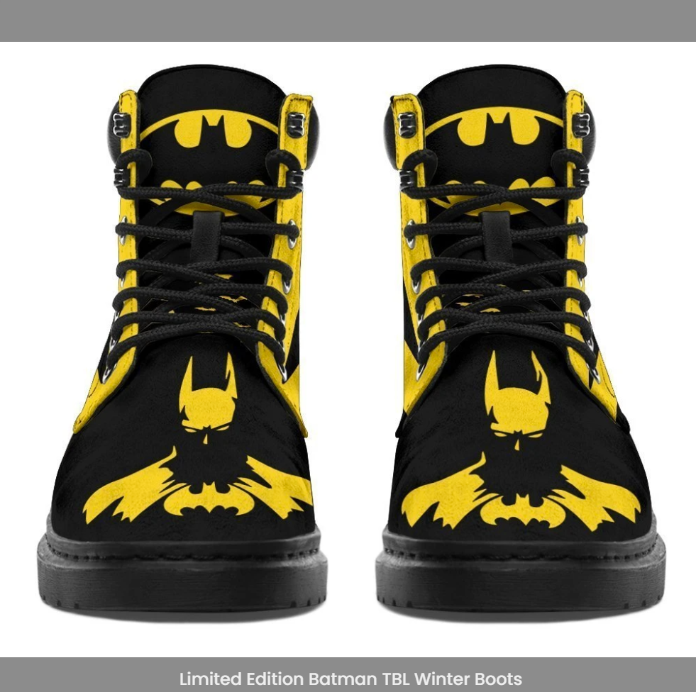 Batman timberland boots 1