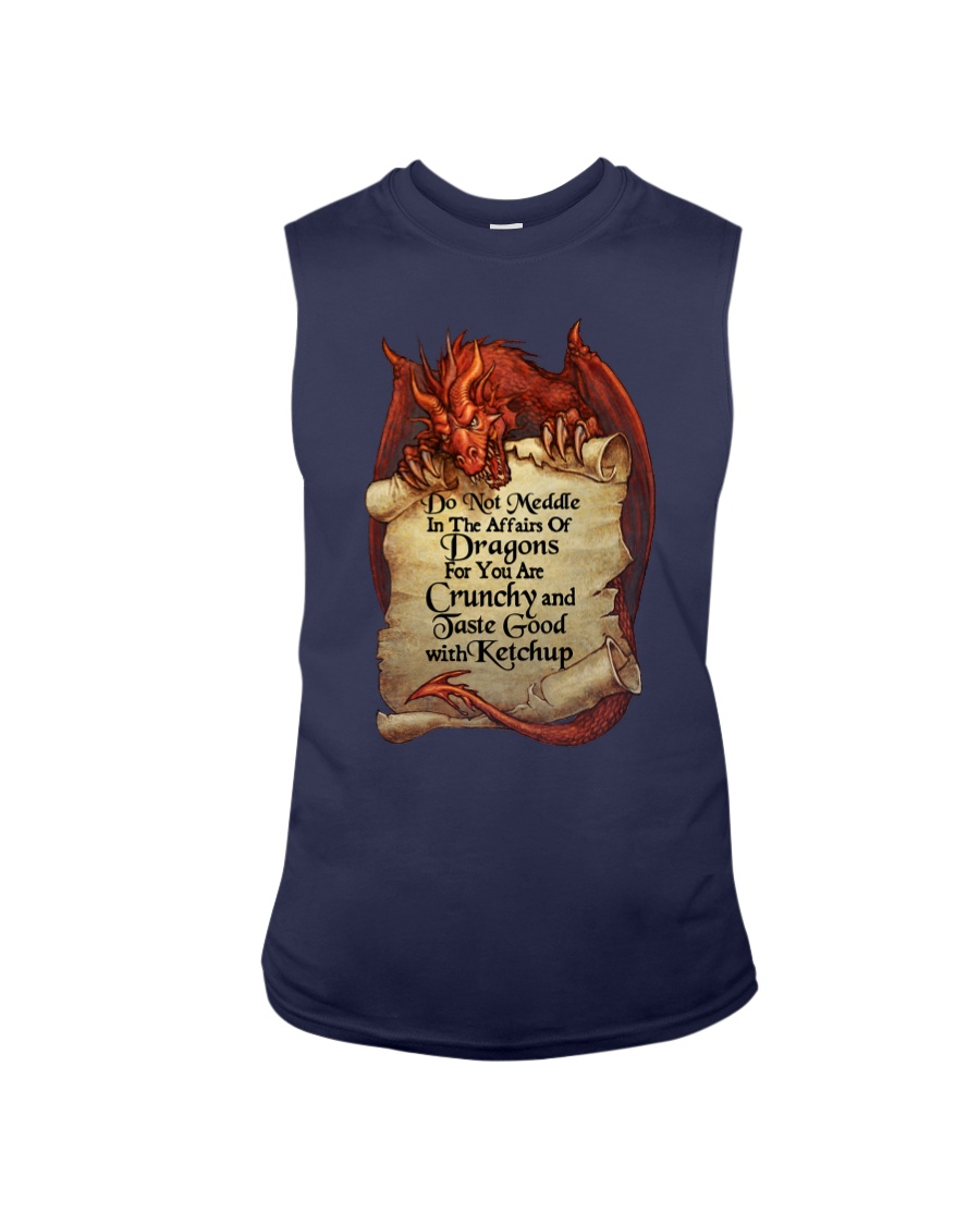 Do not meddle in the affairs of dragons tank top