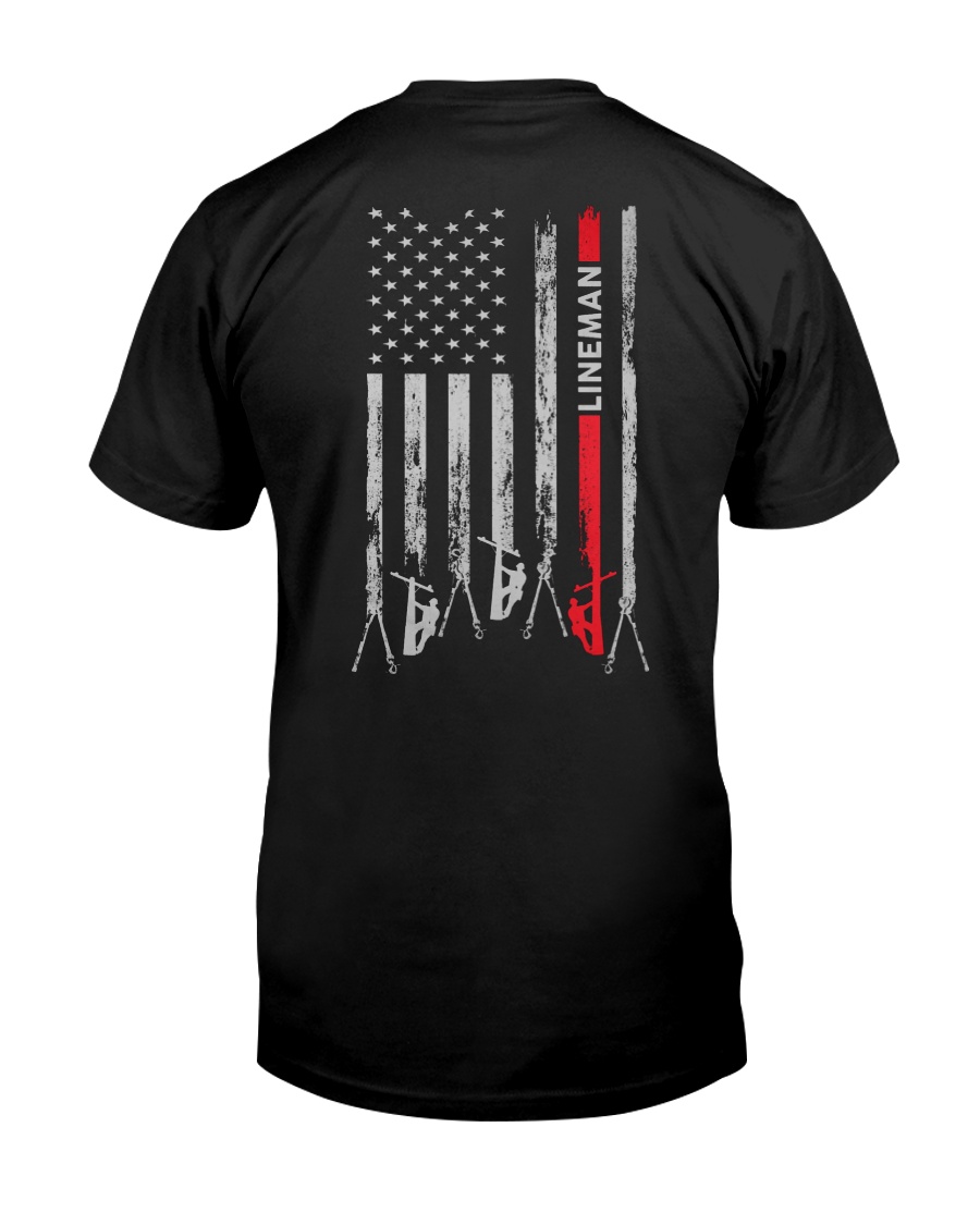 American Flag Lineman shirt, hoodie, tank top – tml