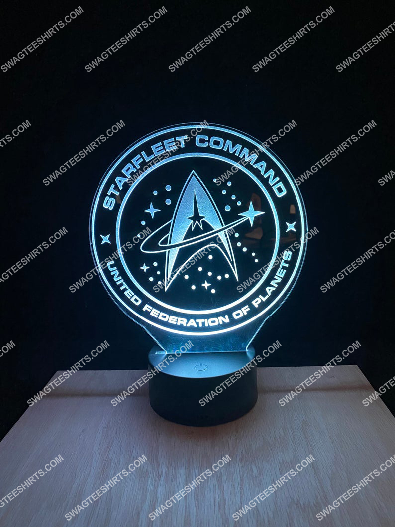 [special edition] Starfleet command united federation of planets 3d night light led – maria