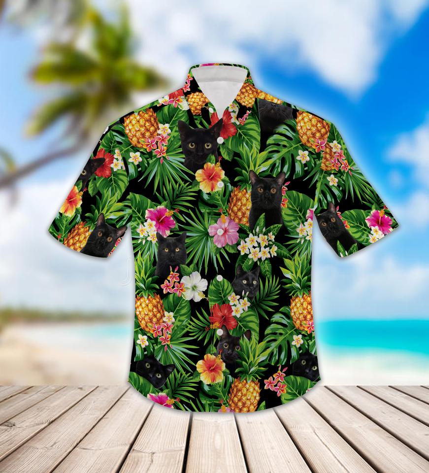 Cat Pineapple hawaiian shirt – LIMITED EDITION