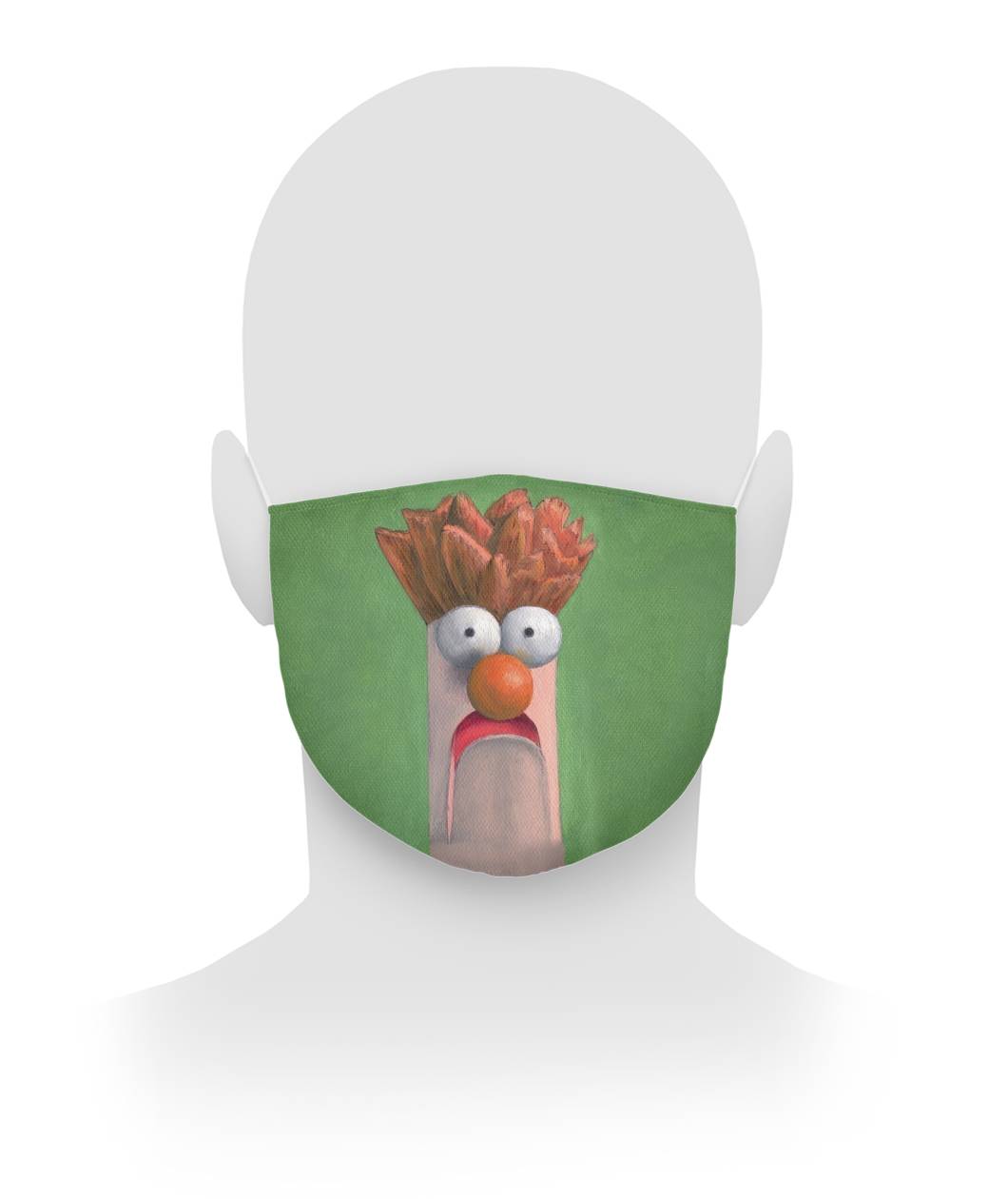 Beaker muppet face mask 1