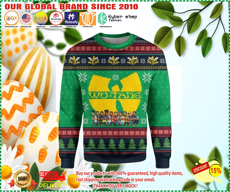 Wu tang christmas 3d sweatshirt 2