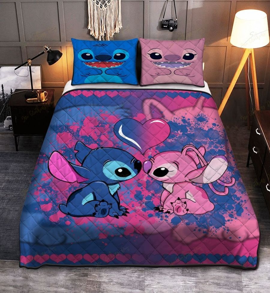 Stitch And Angel Quilt Bedding Set – BBS