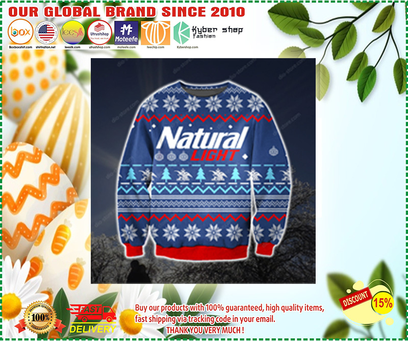 NATURAL LIGHT UGLY CHRISTMAS SWEATER 1