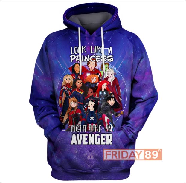 Look like a princess fight like an Avenger 3D shirt, hoodie – dnstyles