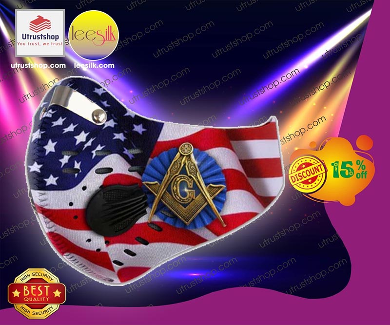 American Freemason 3d face mask – LIMITED EDITION