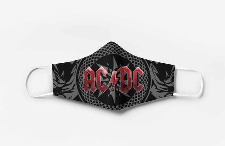 ACDC rock band full printing face mask