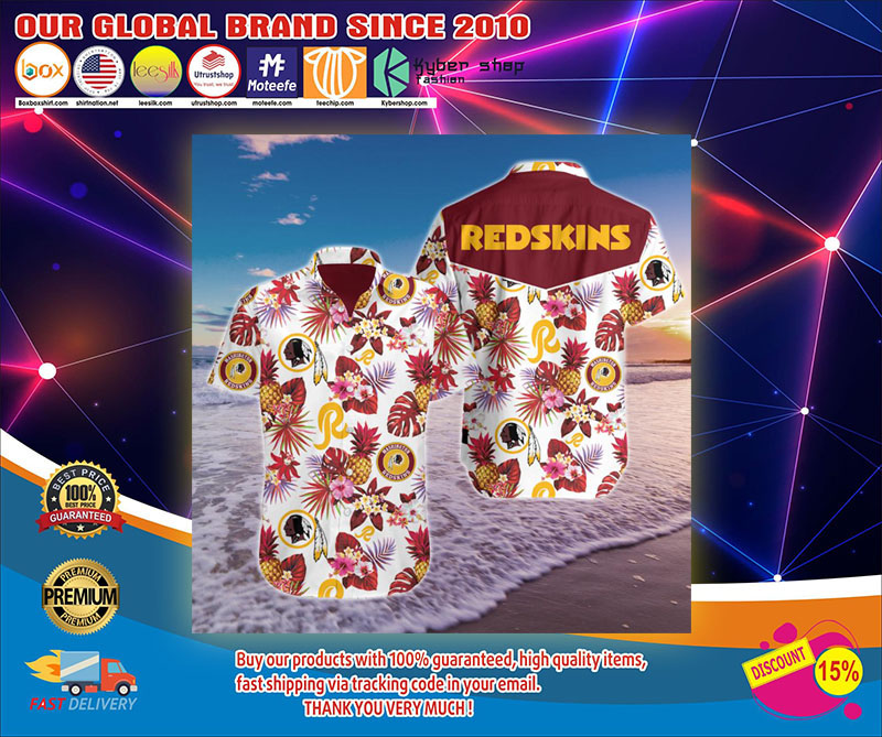 Washington Redskins Hawaiian shirt1