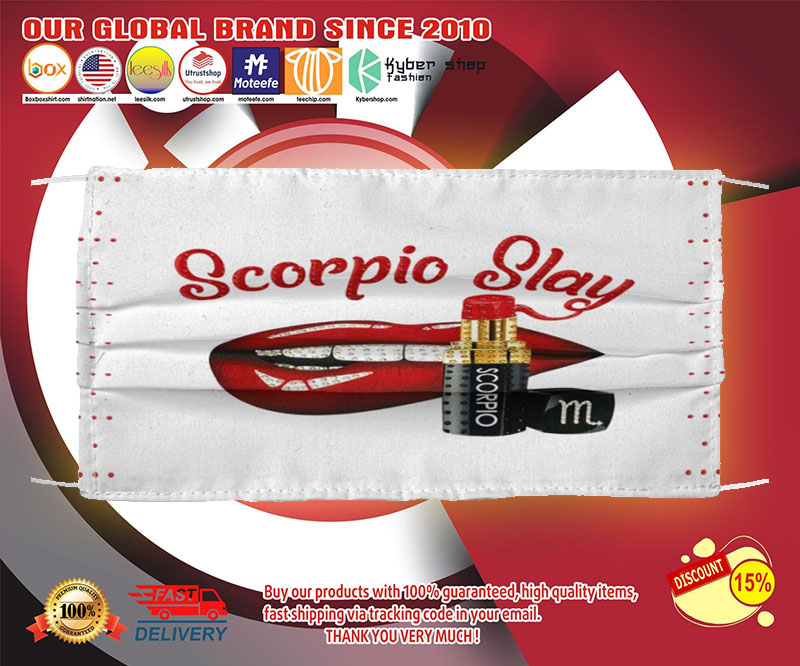 Scorpio slay face mask