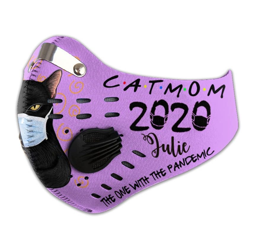 Personalized cat mom the one with the pandemic carbon pm 2