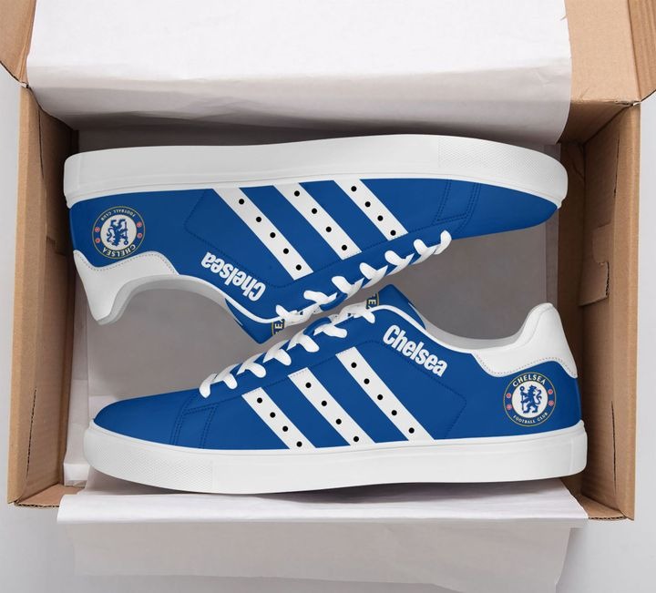 Chelsea Stan Smith Shoes Blue Version 1