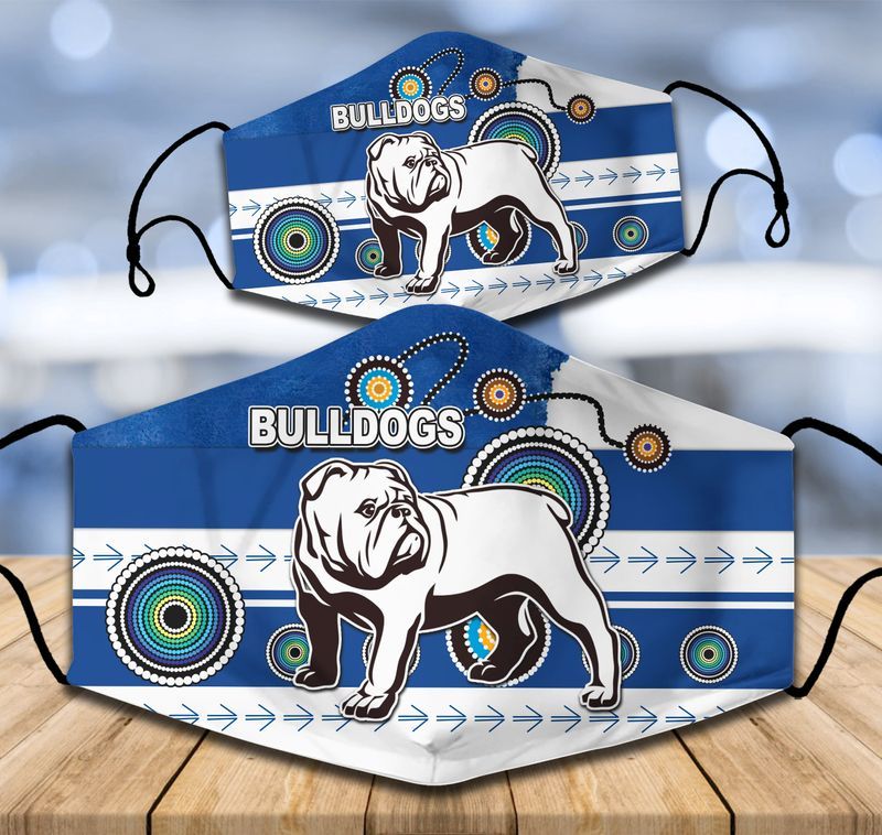 Canterbury-Bankstown Bulldogs NRL face mask – Saleoff 130921