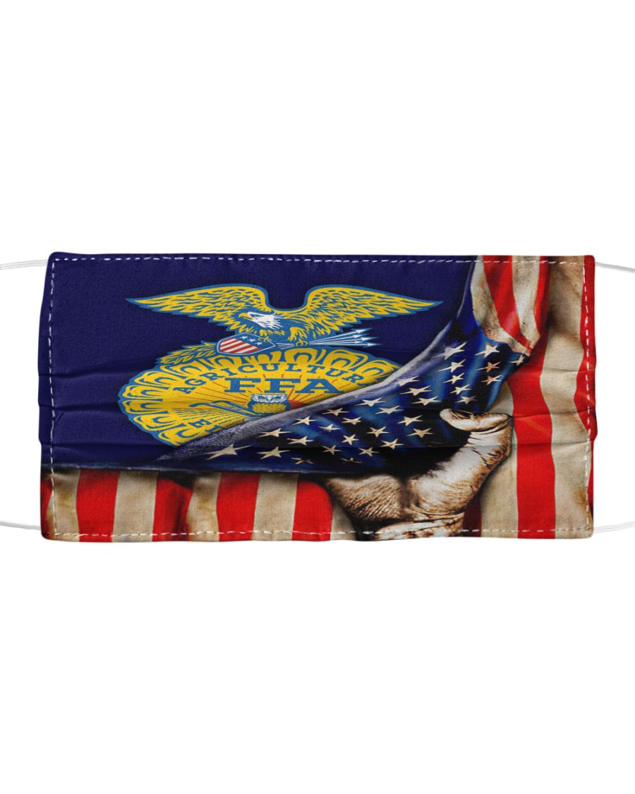 Agricultural education ffa american flag face mask - pic 1