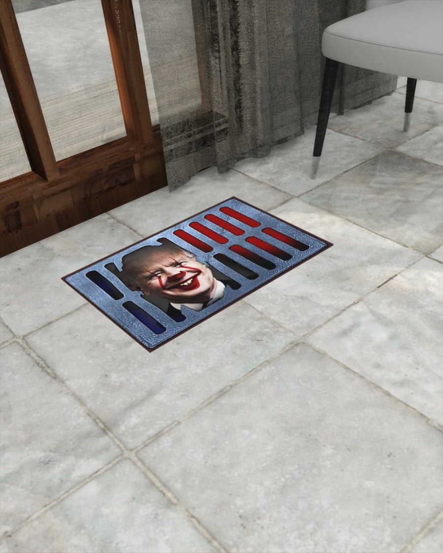 IT Pennywise Biden doormat 3