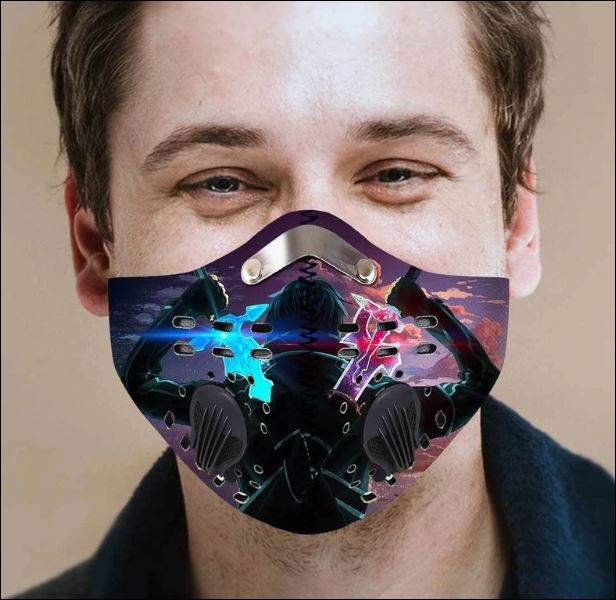 Kirito filter activated carbon face mask