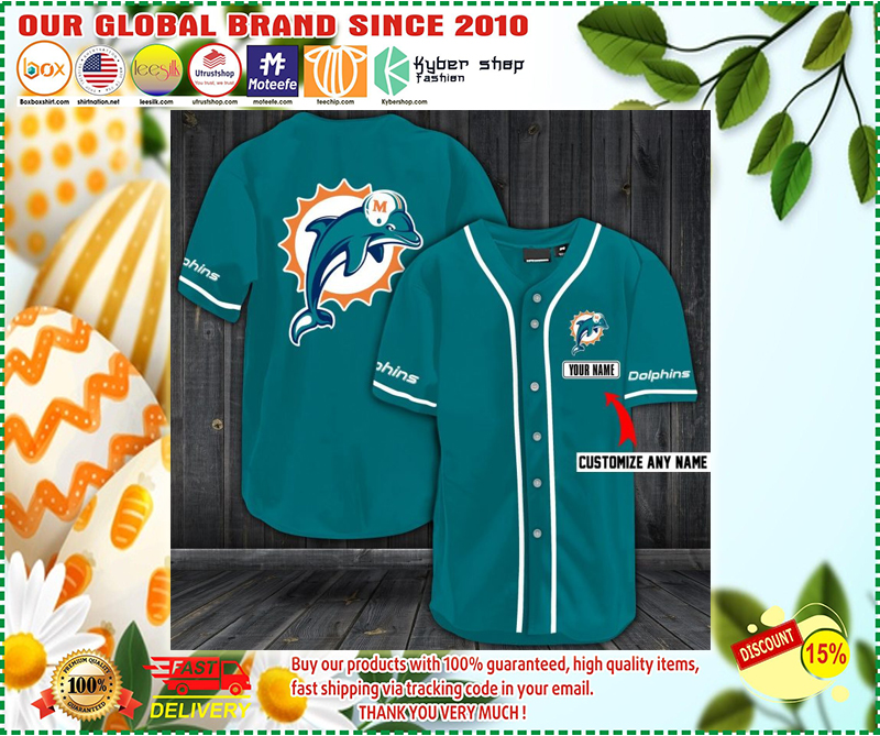 Personalized name jersey miami dolphins shirt 2