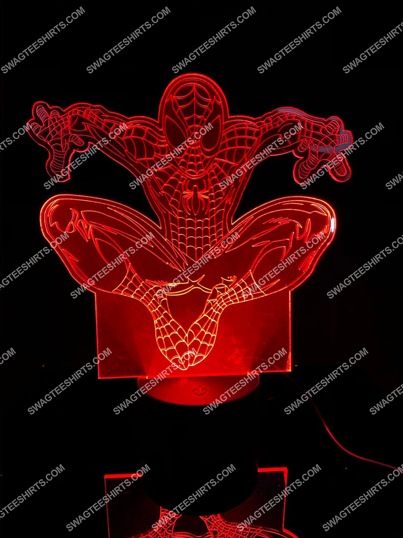 Spider man movie marvel studios 3d night light led 21