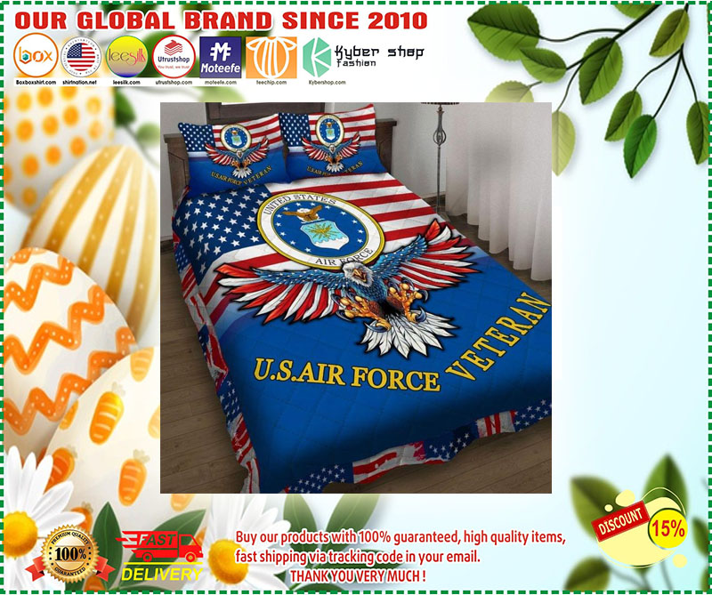 USA air force veteran quilt 2