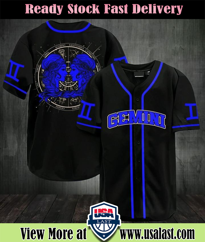 Gemini Zodiac Sign Baseball Jersey Shirt – Hothot 310821
