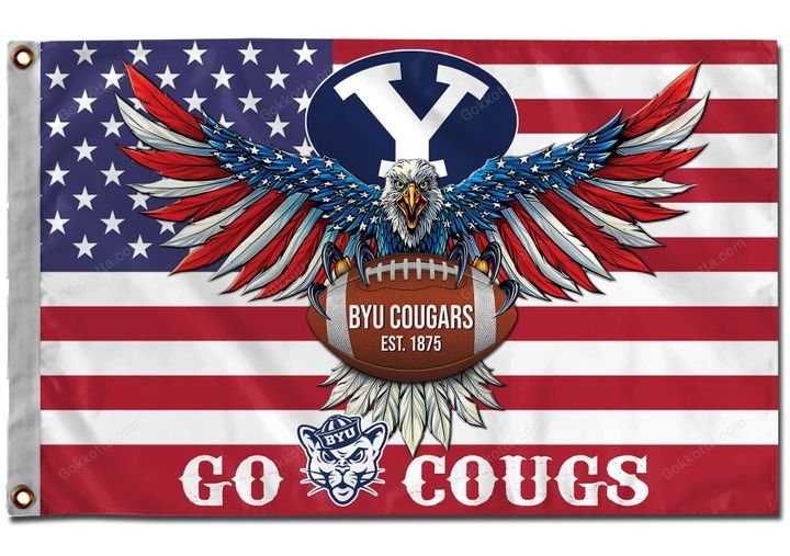 25-Go Cougs BYU Cougars Flag (2)