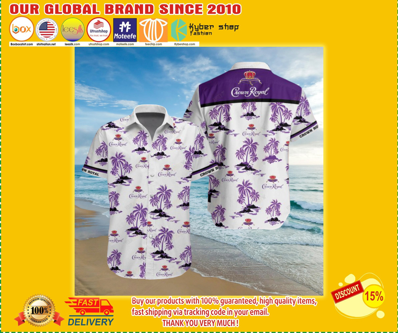 Crown Royal Hawaiian shirt 1