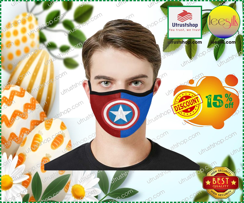 Captain America Cloth Face Mask – LIMITED EDITION