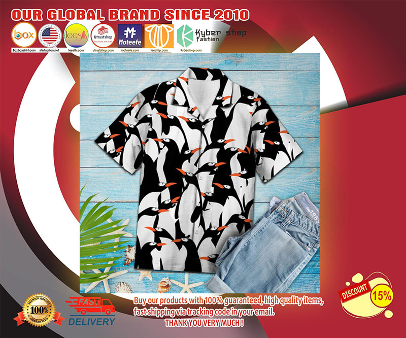 Penguin hawaiian shirt