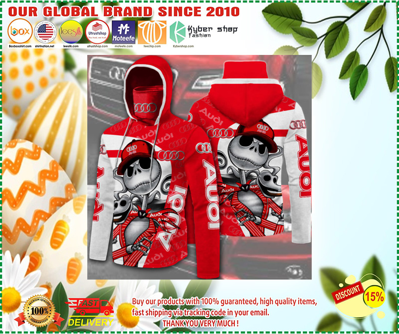 Audi Hoodie With Gaiter 3d hoodie 3