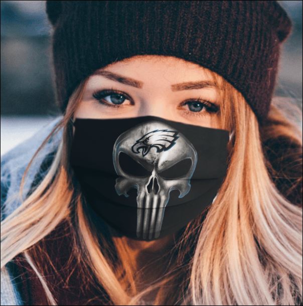 Philadelphia Eagles The Punisher face mask