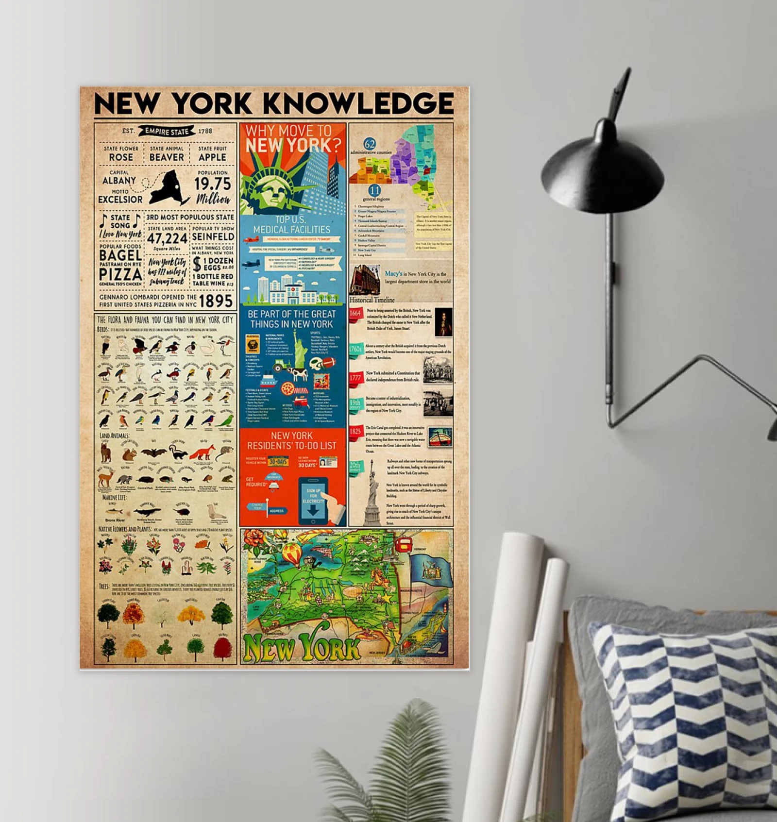 New York Knowledge Poster