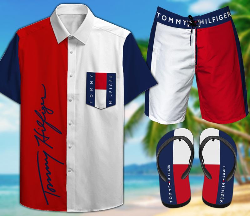 Tommy Hilfiger Hawaiian And Beach Short