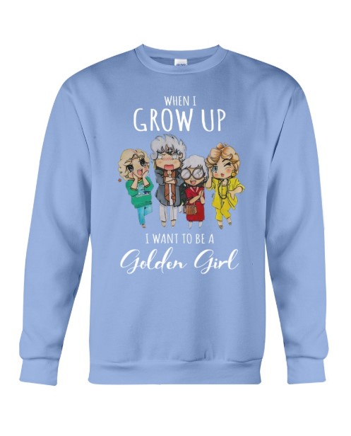 When i grow up i want to be a Golden Girl chibi hoodie