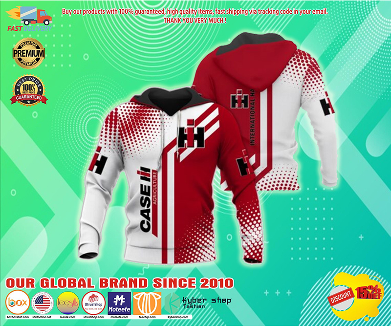 Case Agriculture International Harvester Tractor 3D All Over Printed hoodie 2