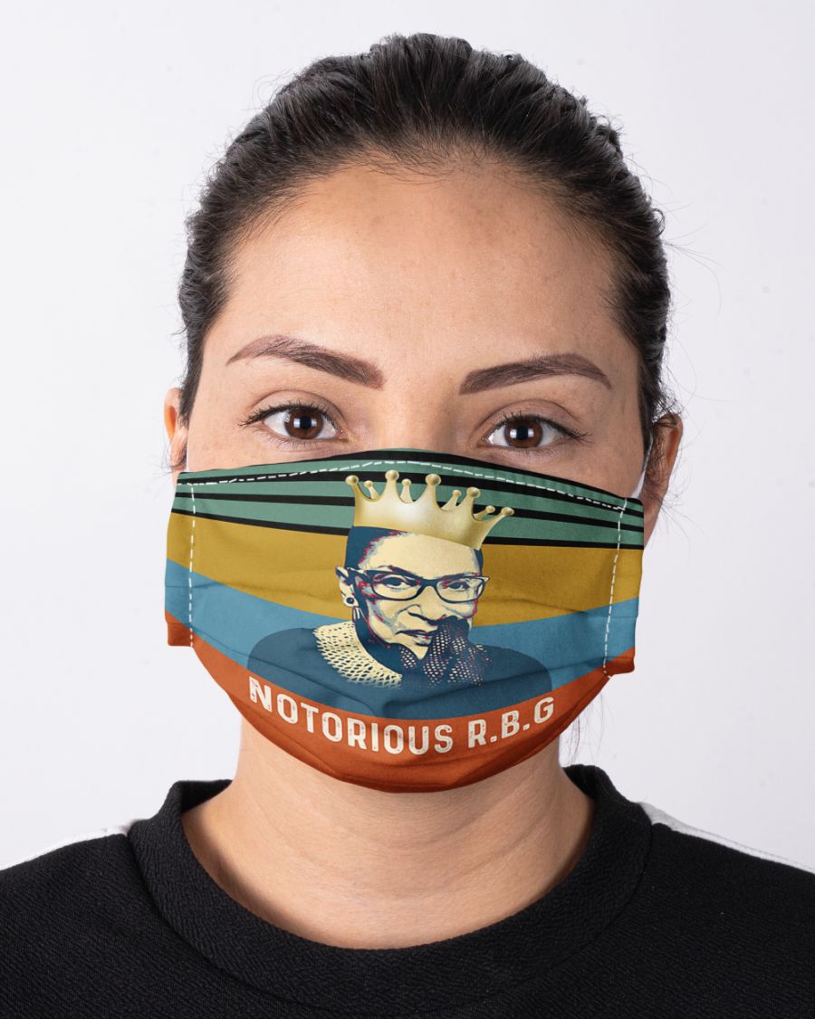 Ruth bader ginsburg notorious rbg face mask