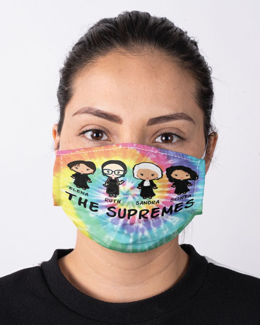 The supremes elena ruth sandra sonia face mask