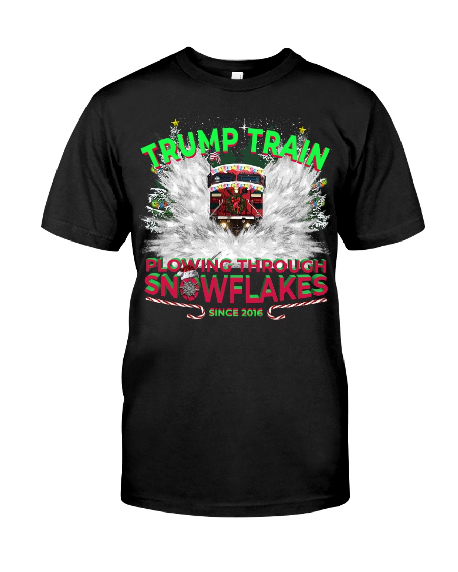 Plow Snowflakes this Christmas Don a MAGA Trump shirt