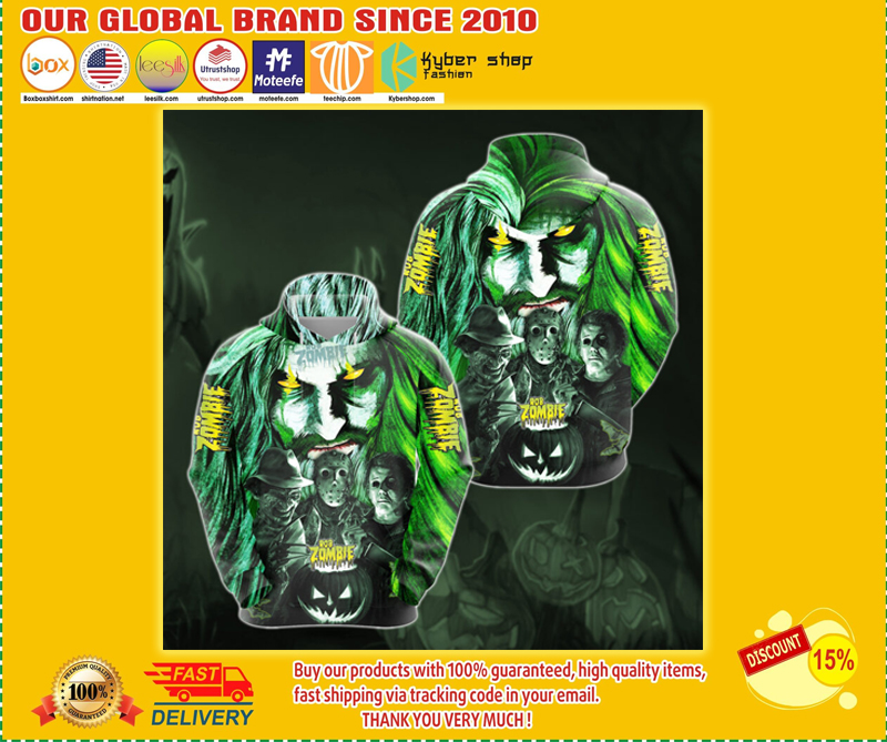 Rob zombie hoodie 3D 2