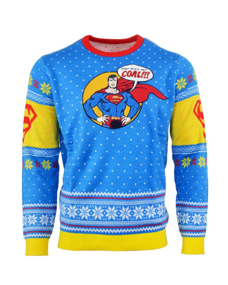 Superman bad guys get coal sweater and jumper