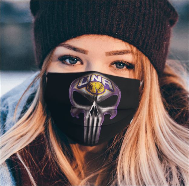 North Alabama Lions The Punisher face mask