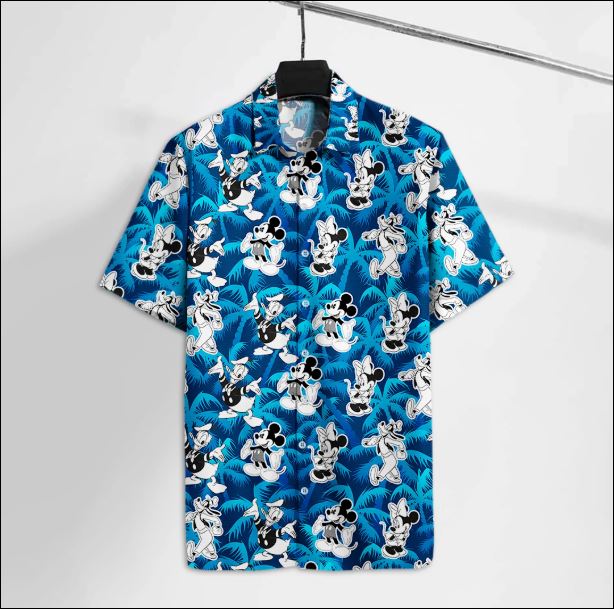 Disney character hawaiian shirt