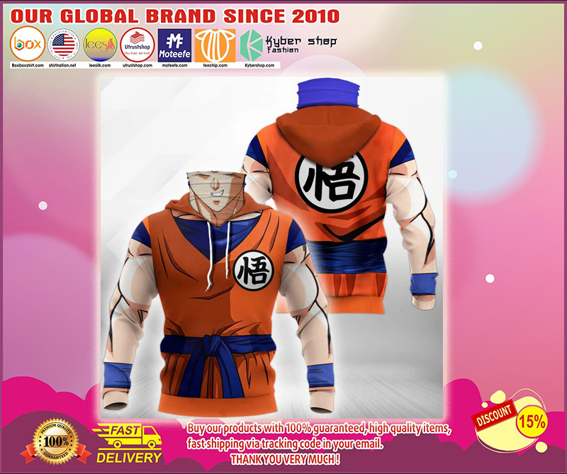 Son Goku 3d full print hoodie