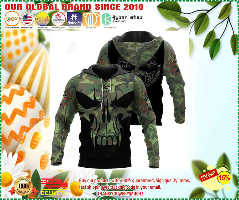 Viking - Son Of Odin - Die In Battle And Go To Valhalla 3D hoodie 1