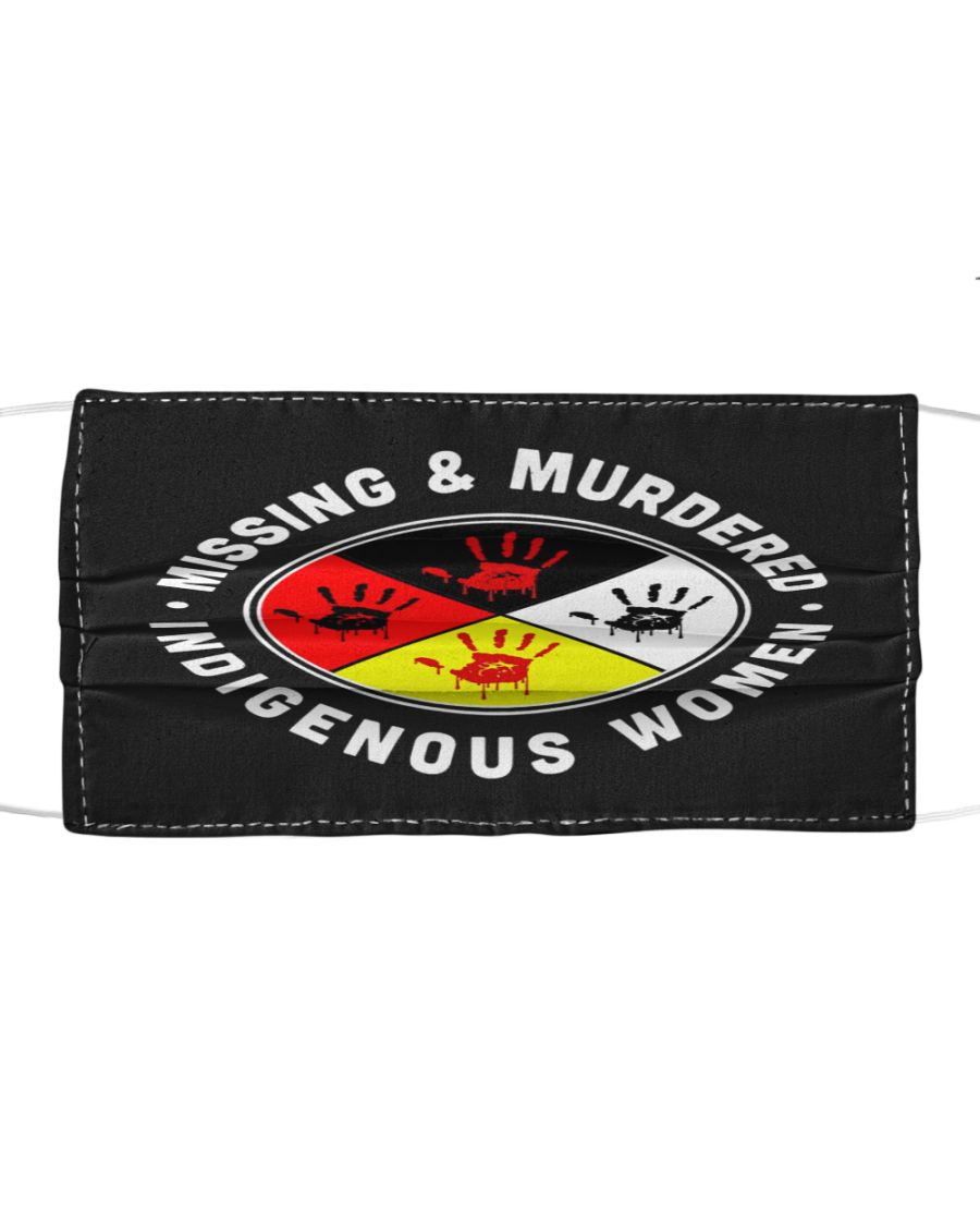 Missing and murdered indigenous women cloth mask 2