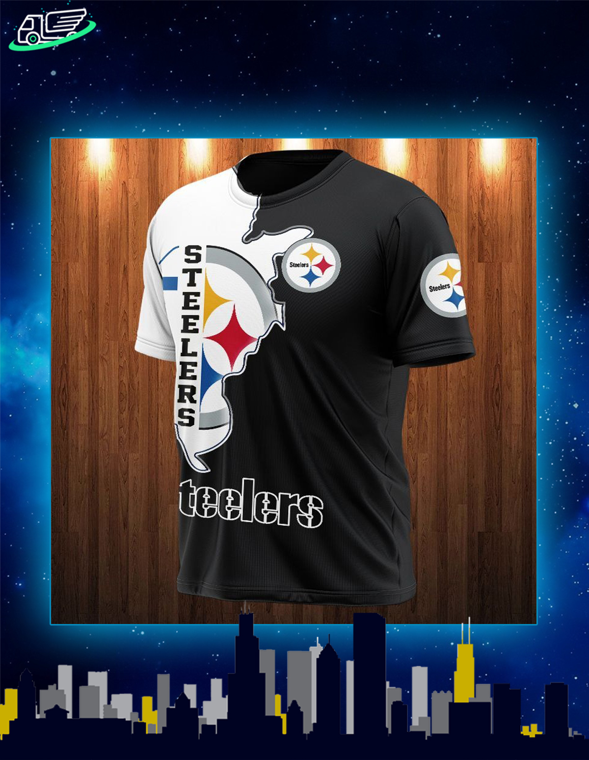 Pittsburgh Steelers 3d t-shirt