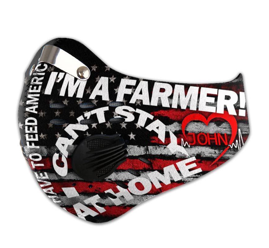 Personalized i can't stay at home i'm a farmer carbon pm 2