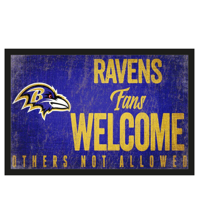 Baltimore Ravens fans welcome others not allowed 1