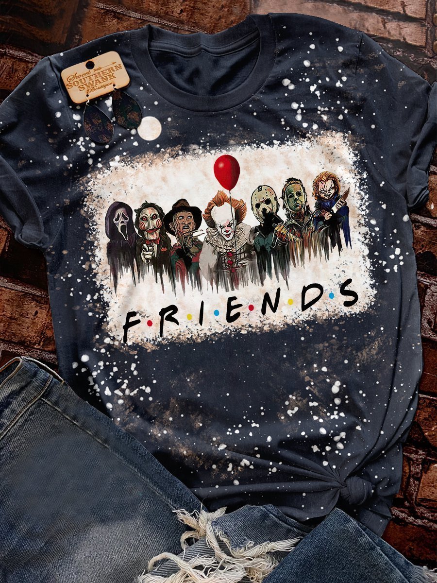 Friends movies Scary Killers Halloween 3d shirt – LIMITED EDITION