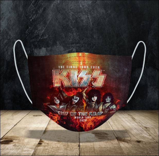 Kiss End of the Road World Tour face mask