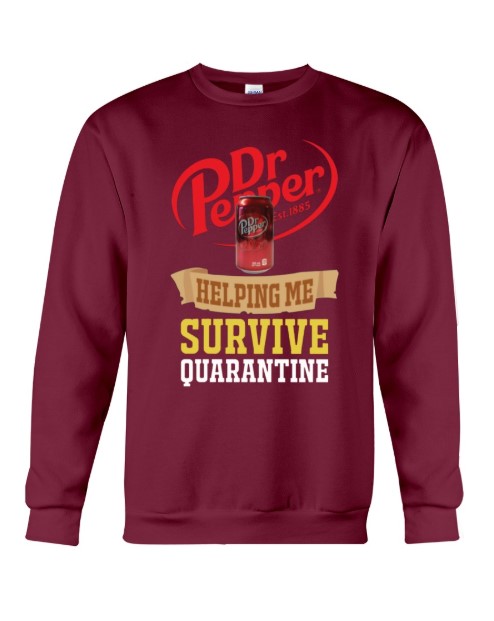 Dr Pepper helping me survive quarantine hoodie